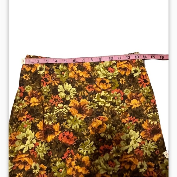 Vtg 70s floral two pice set size S/M - Picture 4 of 9